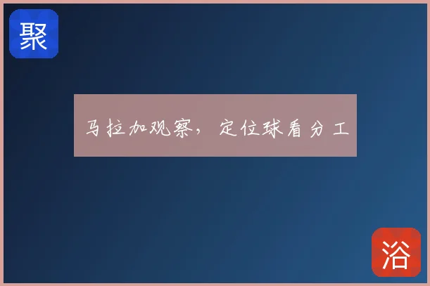 马拉加观察，定位球看分工